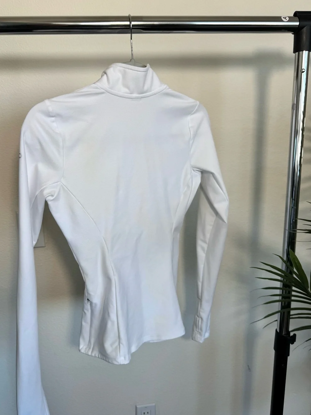 ALO Yoga Alosoft 1/2 Zip Rapid Pullover White XS